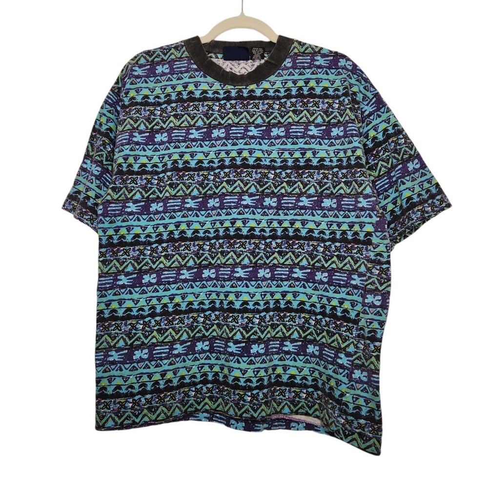 Vintage Surf Surfer 90s All Over Stripe Art Abstract Skater Grunge Sham Safari L